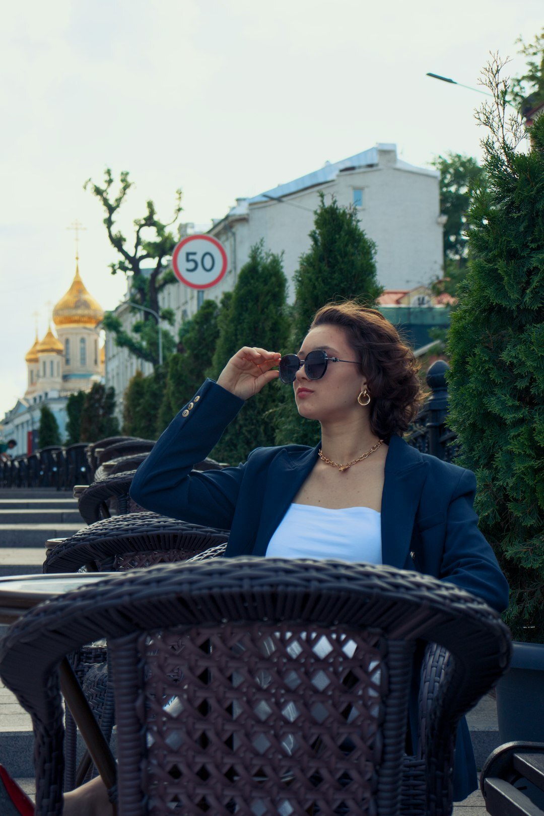 Portrait of a professional female journalist